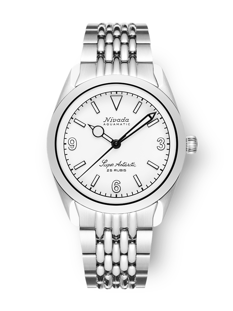 Super Antarctic White 3.6.9 - White Luminova - Nivada Grenchen