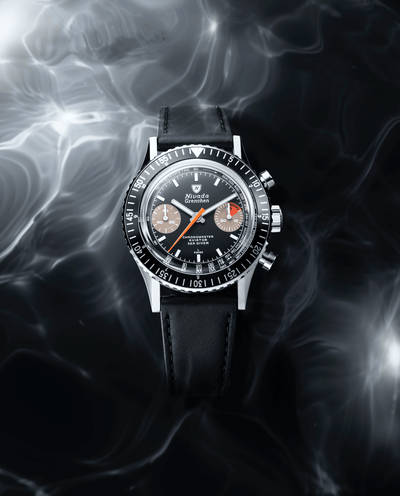 WHITE ORANGE BOY INTER.BEZEL - MANUAL - Nivada Grenchen
