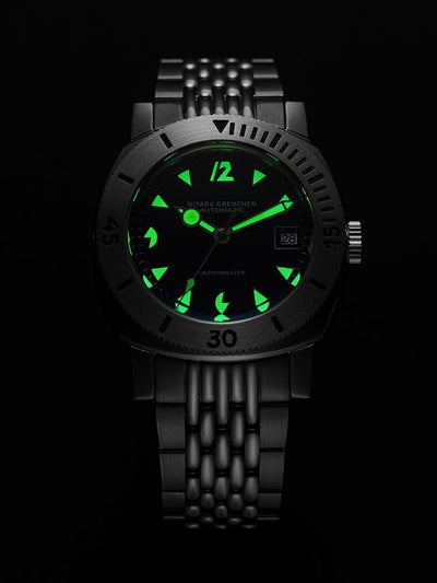 WHITE PACMAN DATE DEPTHMASTER - Nivada Grenchen