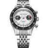 WHITE PANDA INTER.BEZEL 38mm - MANUAL - Nivada Grenchen