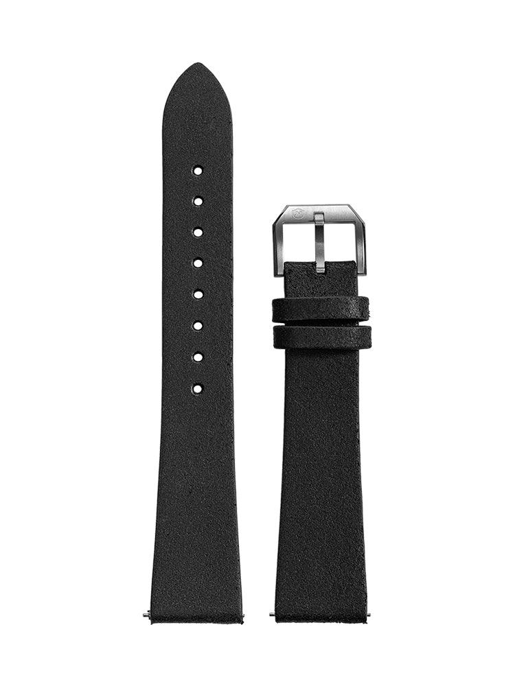 Black Leather Strap – Nivada Grenchen