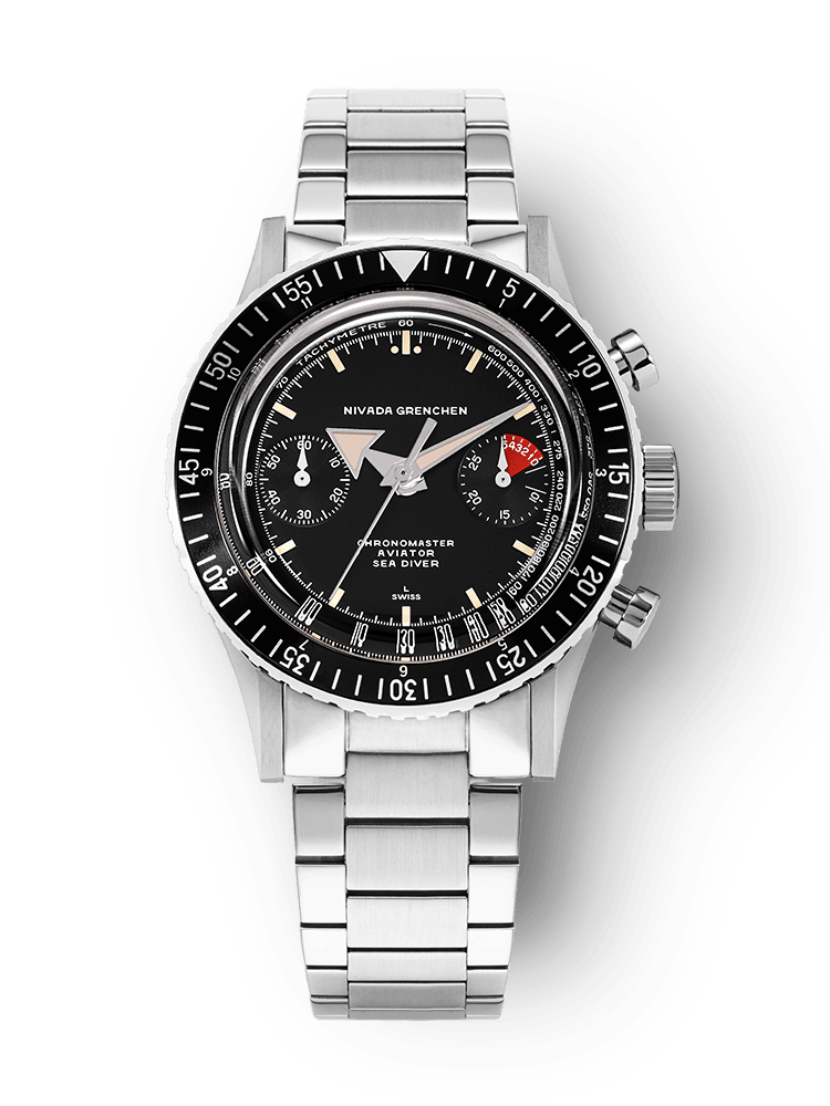 BRACELET FLAT LINK NIVADA - CHRONOMASTER – Nivada Grenchen BRACELET FLAT LINK NIVADA - CHRONOMASTER – Nivada Grenchen