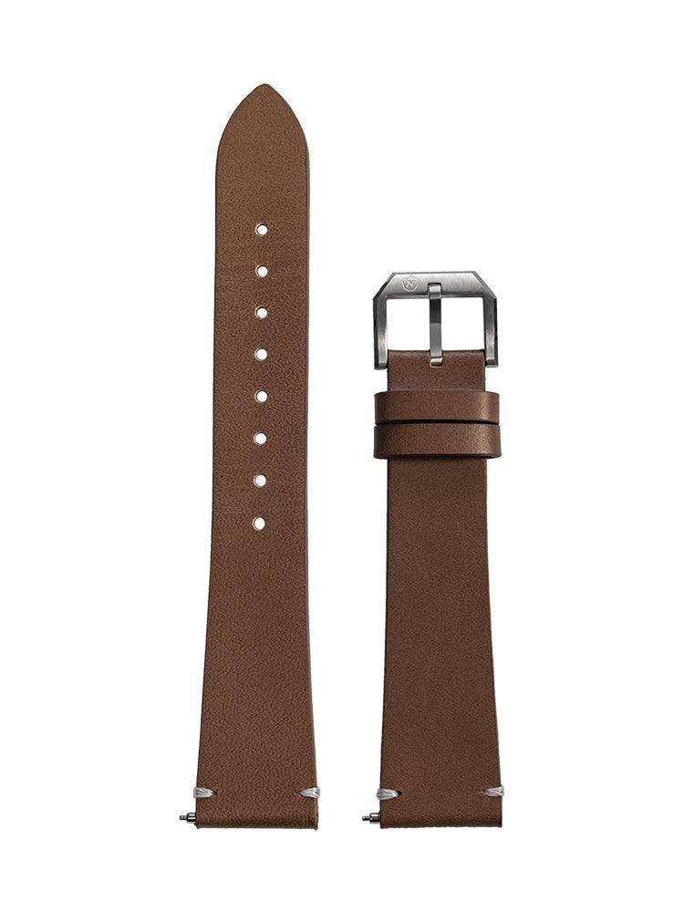 Brown Leather Strap – Nivada Grenchen