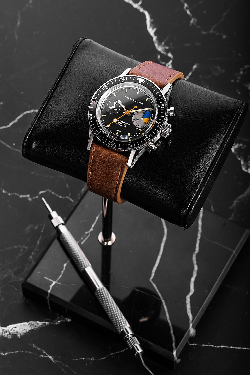 CHRONOMASTER VALJOUX 23 BIG EYE – Nivada Grenchen