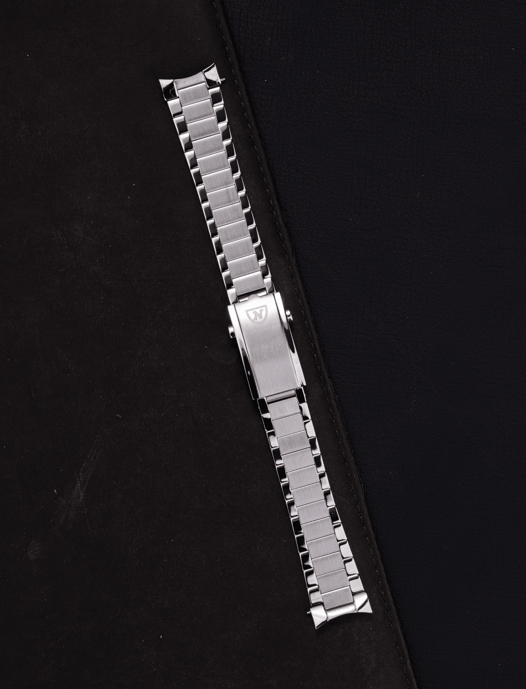 Chronomaster Flat Link Steel Bracelet – Nivada Grenchen