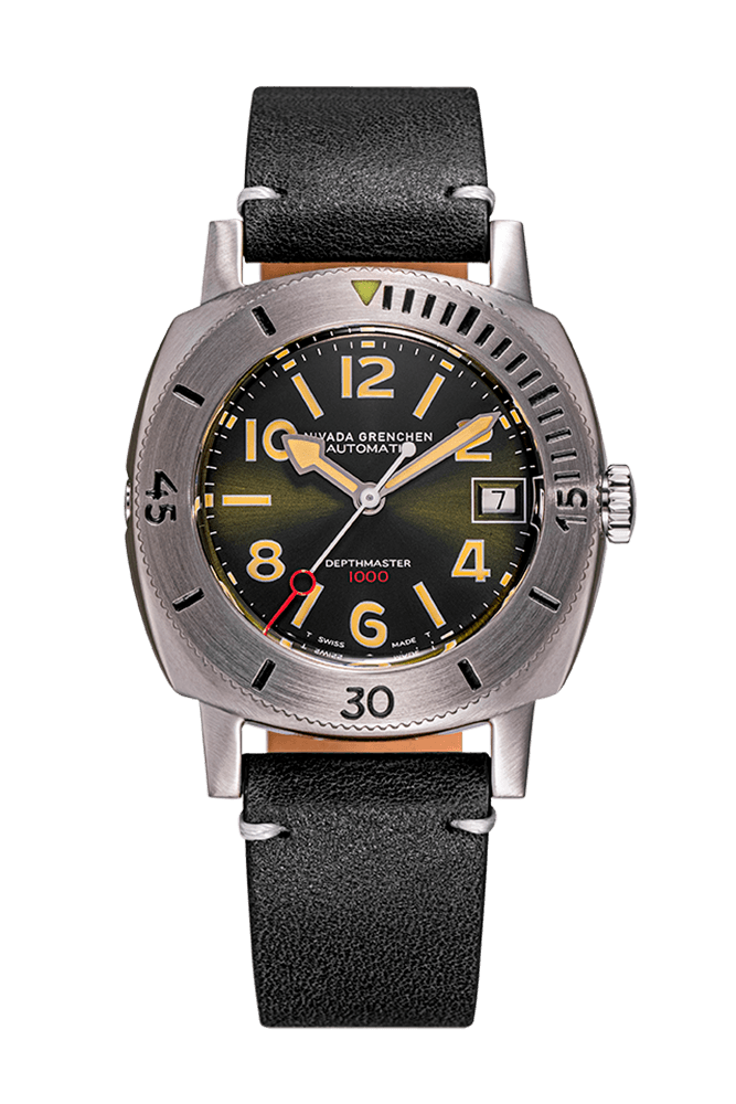 Chiffres Date - Depthmaster Vert - Nivada Grenchen