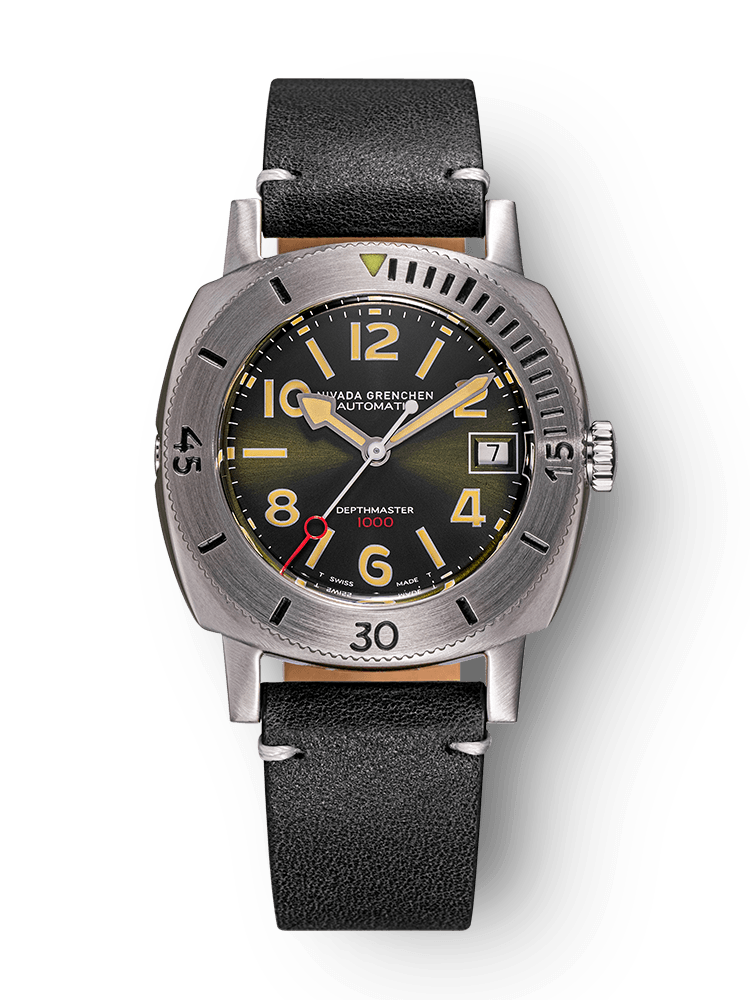 Chiffres Date - Depthmaster Vert - Nivada Grenchen