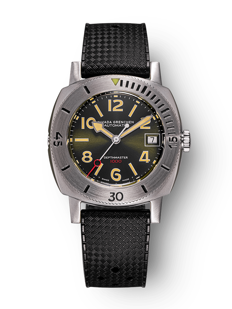 Chiffres Date - Depthmaster Vert - Nivada Grenchen
