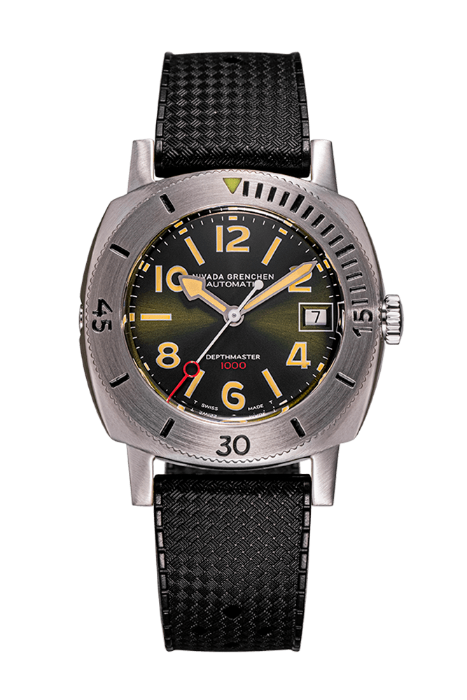 Chiffres Date - Depthmaster Vert - Nivada Grenchen