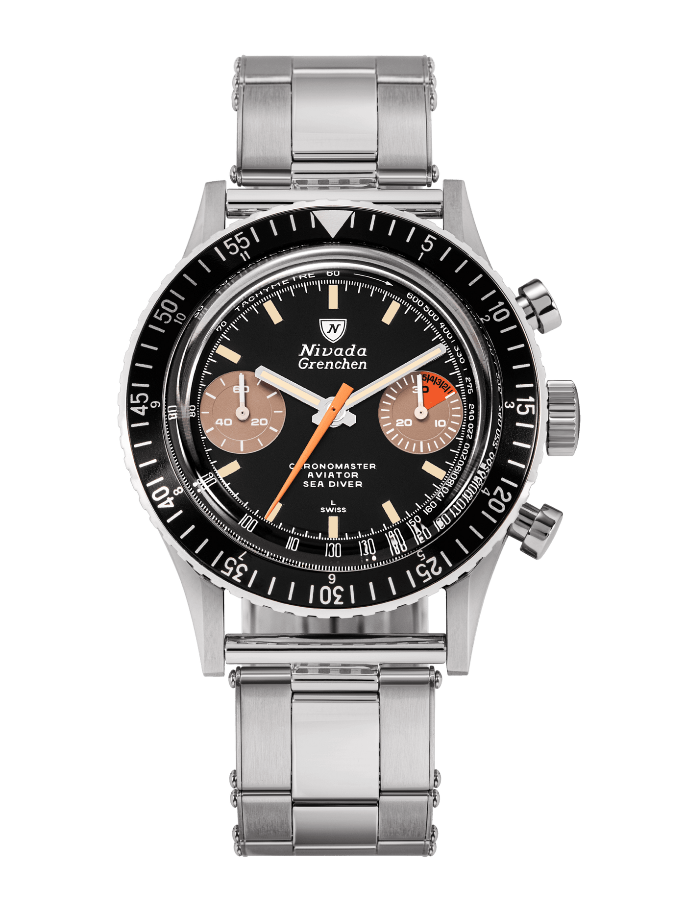 Orange Boy INTER.BEZEL - Manual - Nivada Grenchen