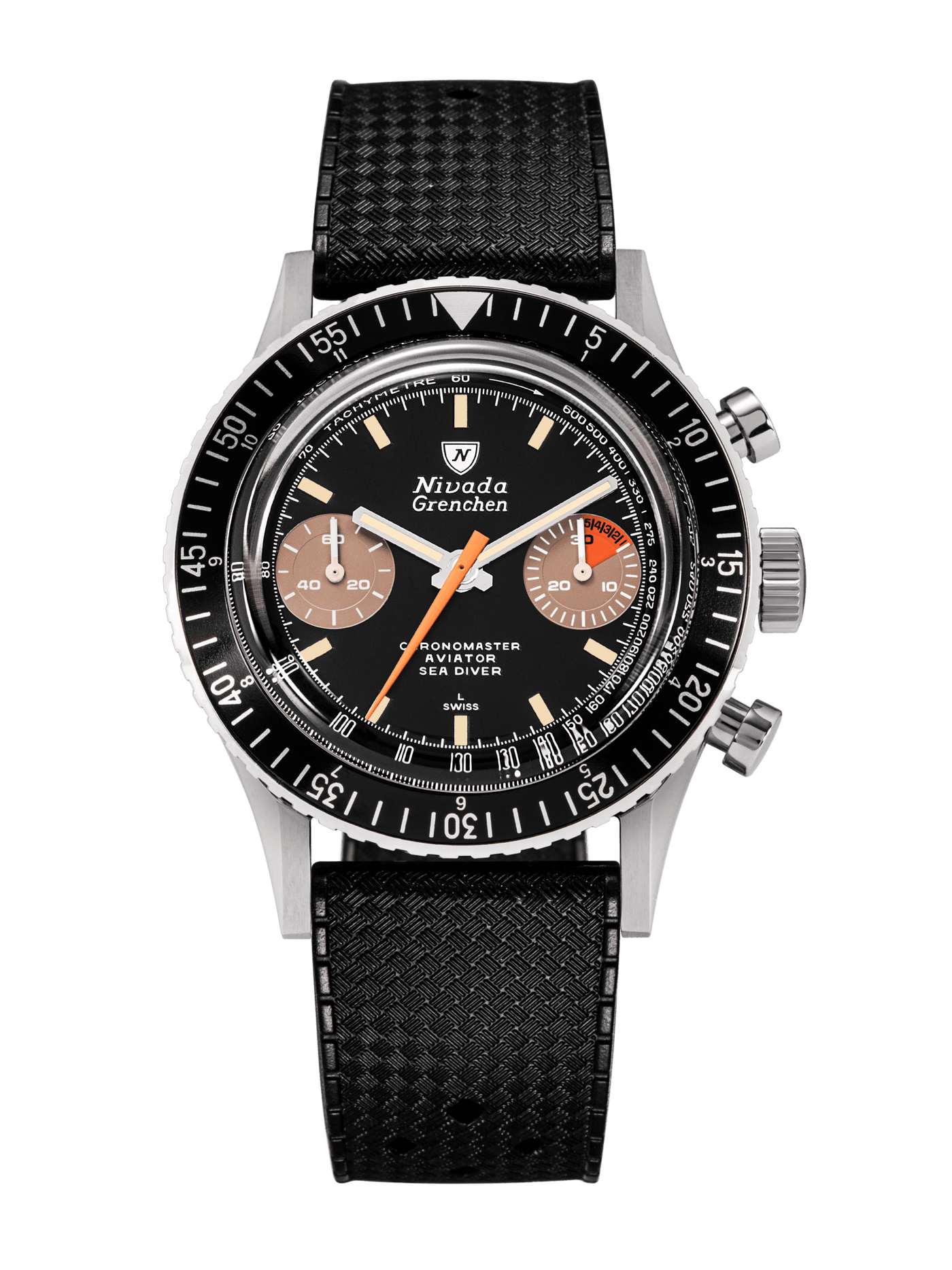 Orange Boy INTER.BEZEL - Manual - Nivada Grenchen