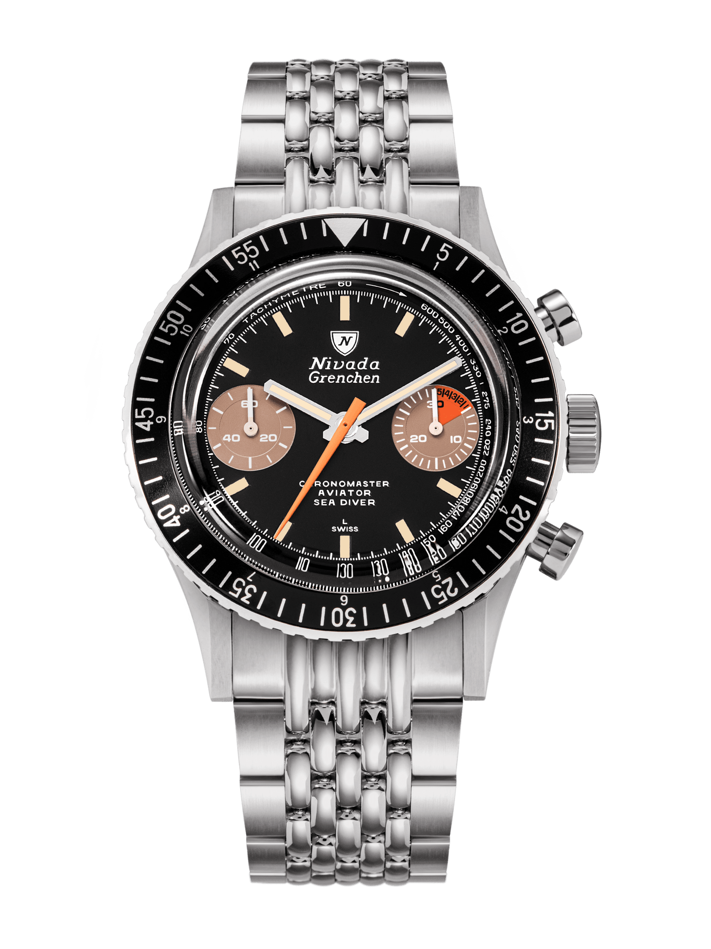 Orange Boy INTER.BEZEL - Manual - Nivada Grenchen