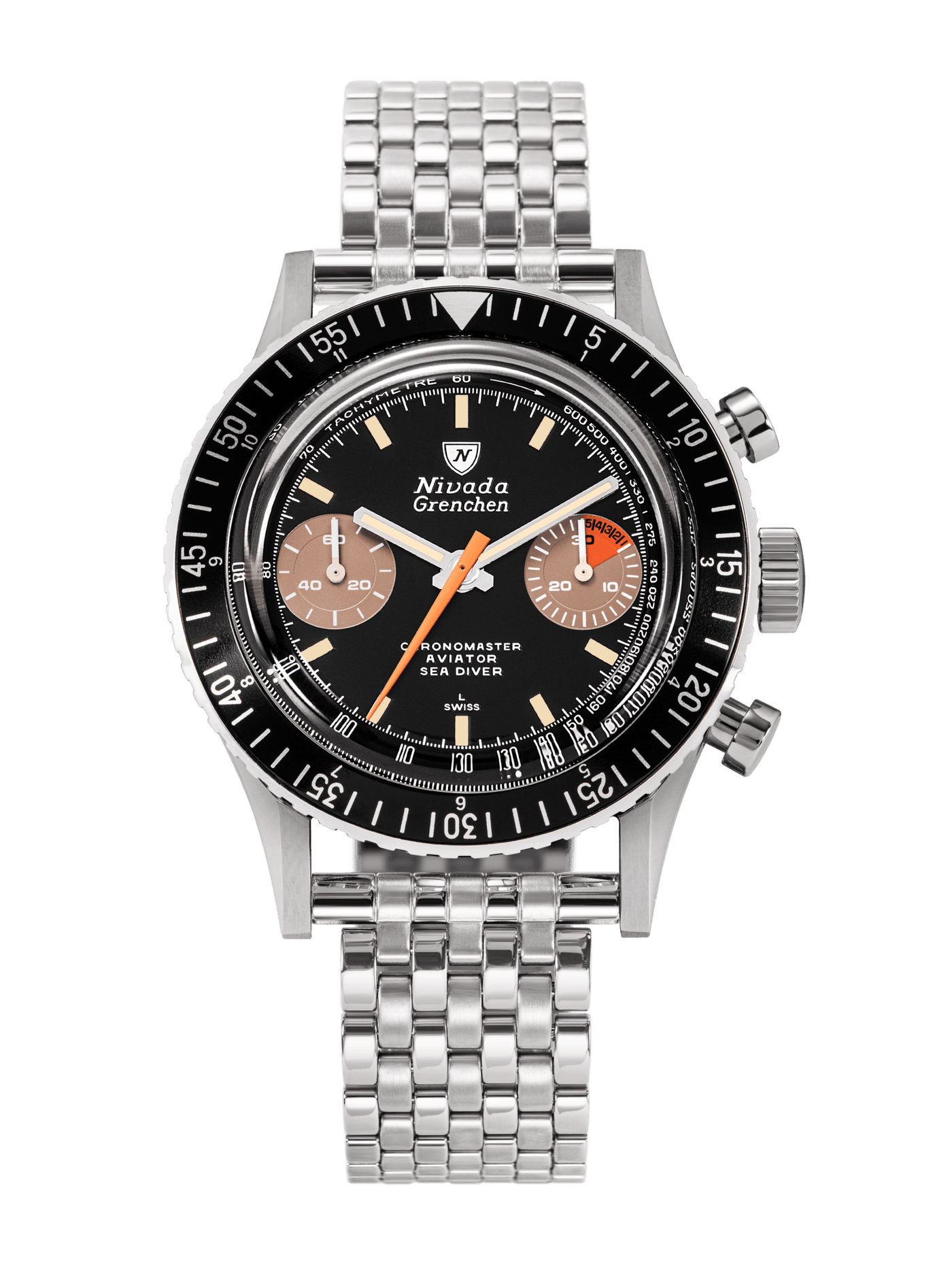 Orange Boy INTER.BEZEL - Manual - Nivada Grenchen