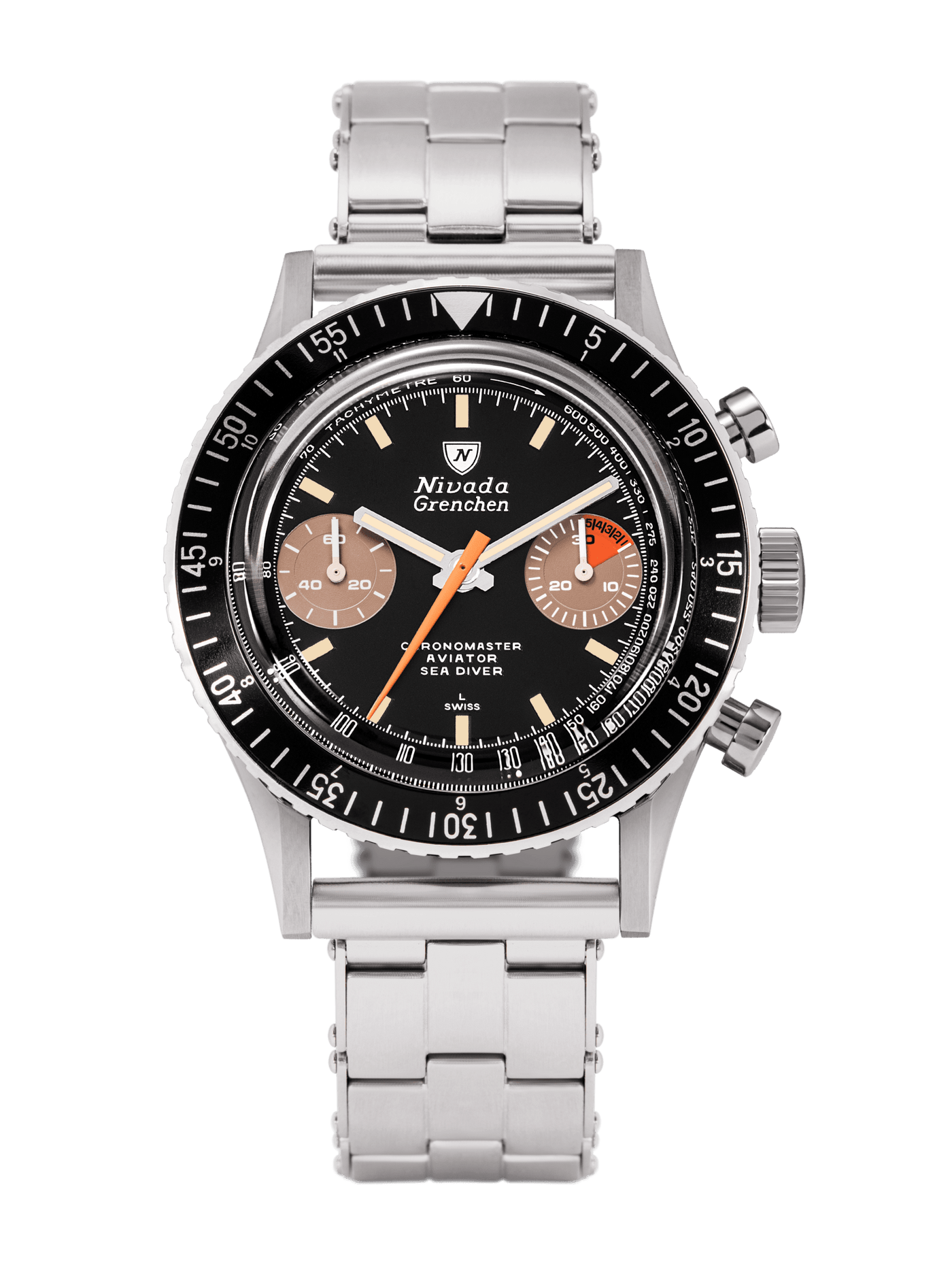 Orange Boy INTER.BEZEL - Manual - Nivada Grenchen