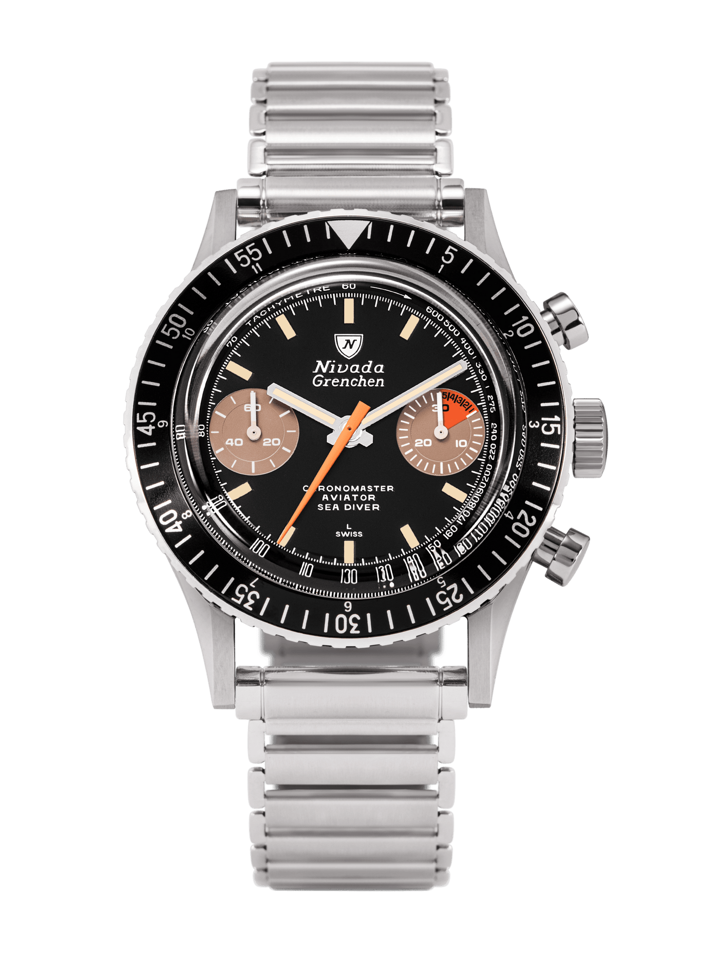 Orange Boy INTER.BEZEL - Manual - Nivada Grenchen