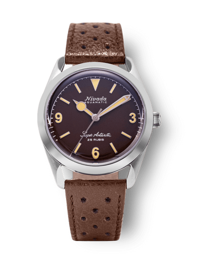 Super Antarctic 3.6.9 Brown No Vintage Effect - Beige Luminous - Nivada Grenchen