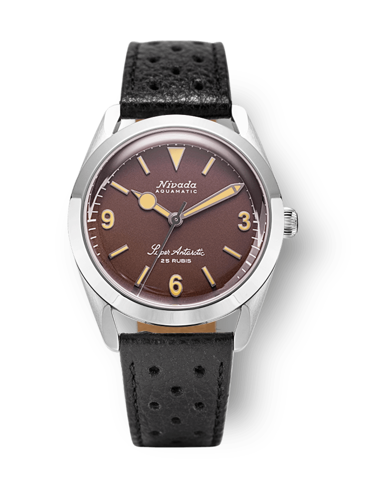 Super Antarctic 3.6.9 Brown No Vintage Effect - Beige Luminous - Nivada Grenchen