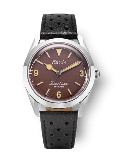 Super Antarctic 3.6.9 Brown No Vintage Effect - Beige Luminous - Nivada Grenchen
