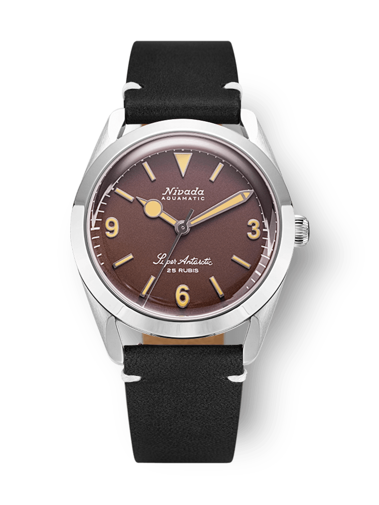 Super Antarctic 3.6.9 Brown No Vintage Effect - Beige Luminous - Nivada Grenchen