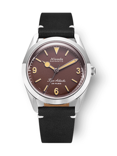 Super Antarctic 3.6.9 Brown No Vintage Effect - Beige Luminous - Nivada Grenchen