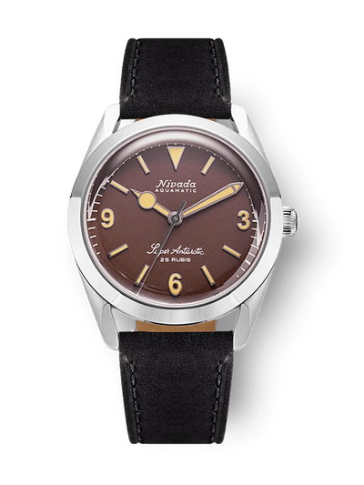 Super Antarctic 3.6.9 Brown No Vintage Effect - Beige Luminous - Nivada Grenchen