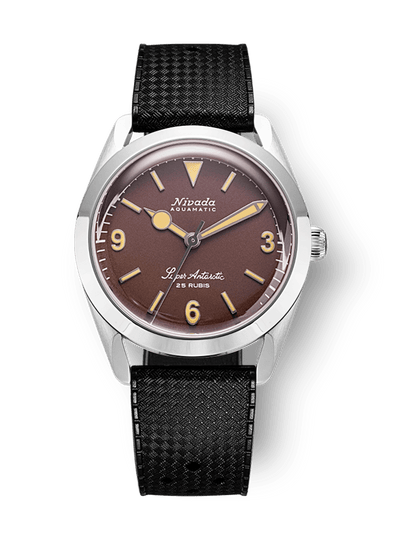 Super Antarctic 3.6.9 Brown No Vintage Effect - Beige Luminous - Nivada Grenchen