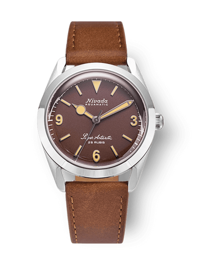 Super Antarctic 3.6.9 Brown No Vintage Effect - Beige Luminous - Nivada Grenchen