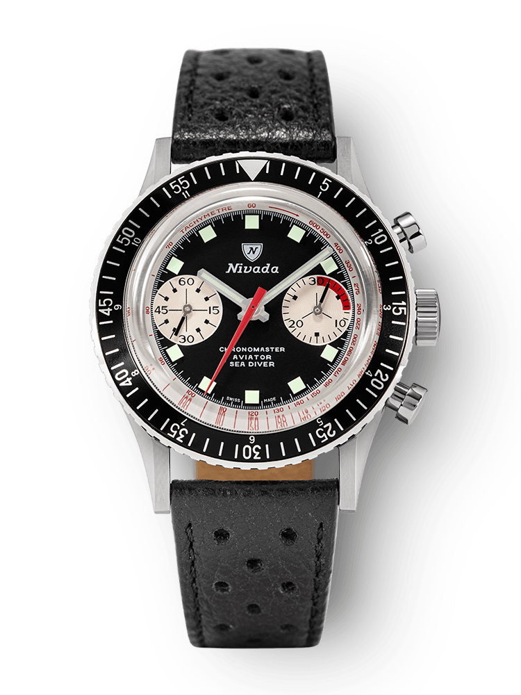THE "SINGER" REVERSE PANDA - Nivada Grenchen