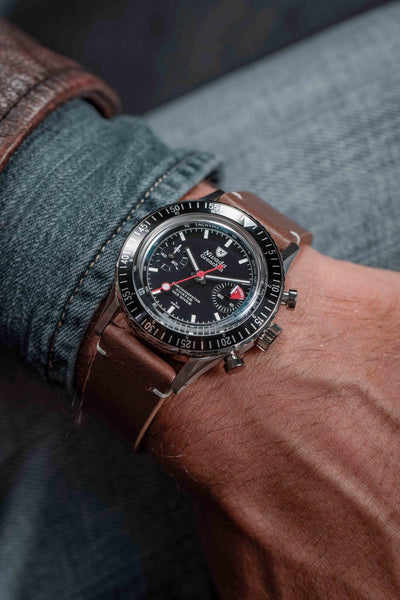 White Lollipop Manual INTER.BEZEL - Nivada Grenchen