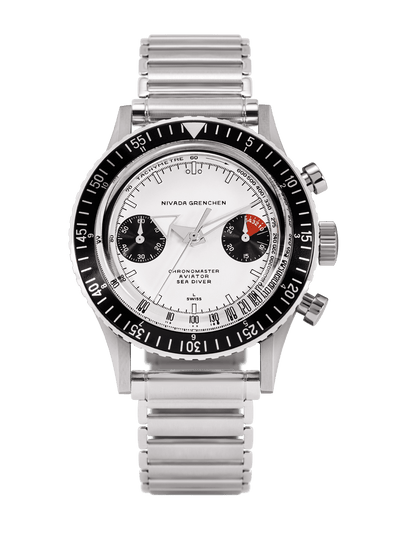 White Panda INTER.BEZEL - Manual - Nivada Grenchen