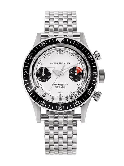 White Panda INTER.BEZEL - Manual - Nivada Grenchen