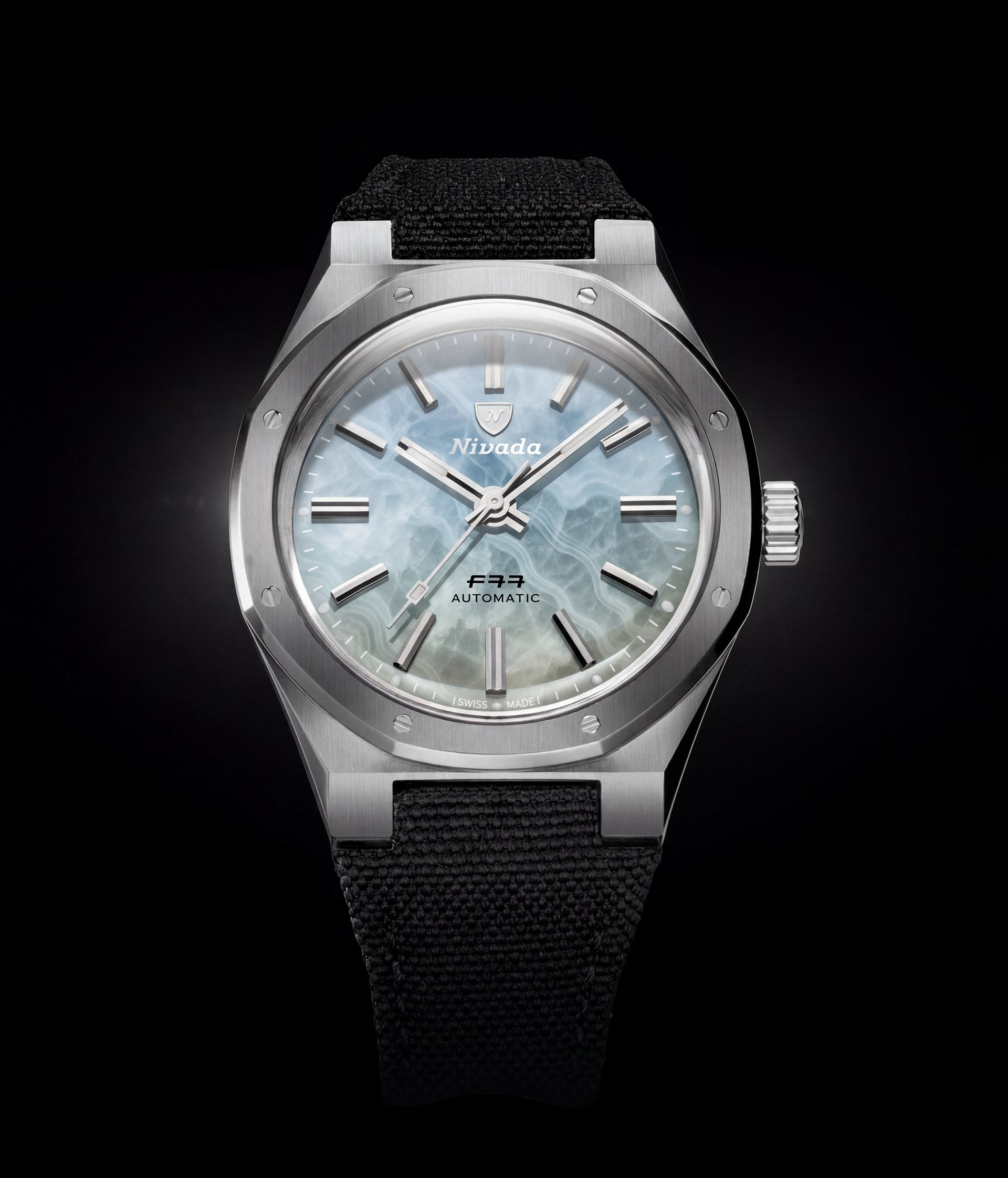 F77 MKII Ice Agate three-quarter view