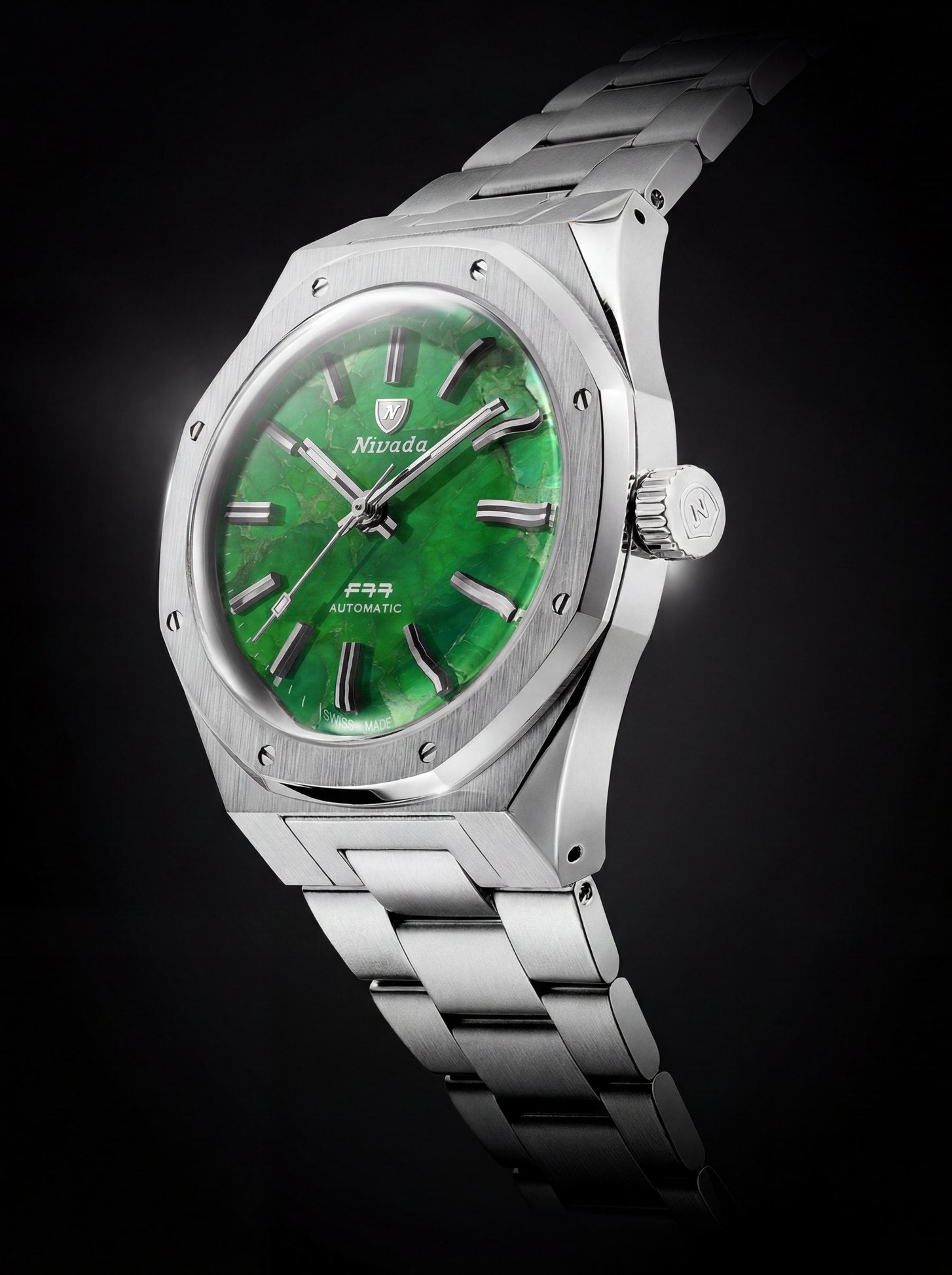 F77 MKII Labradorite three-quarter view