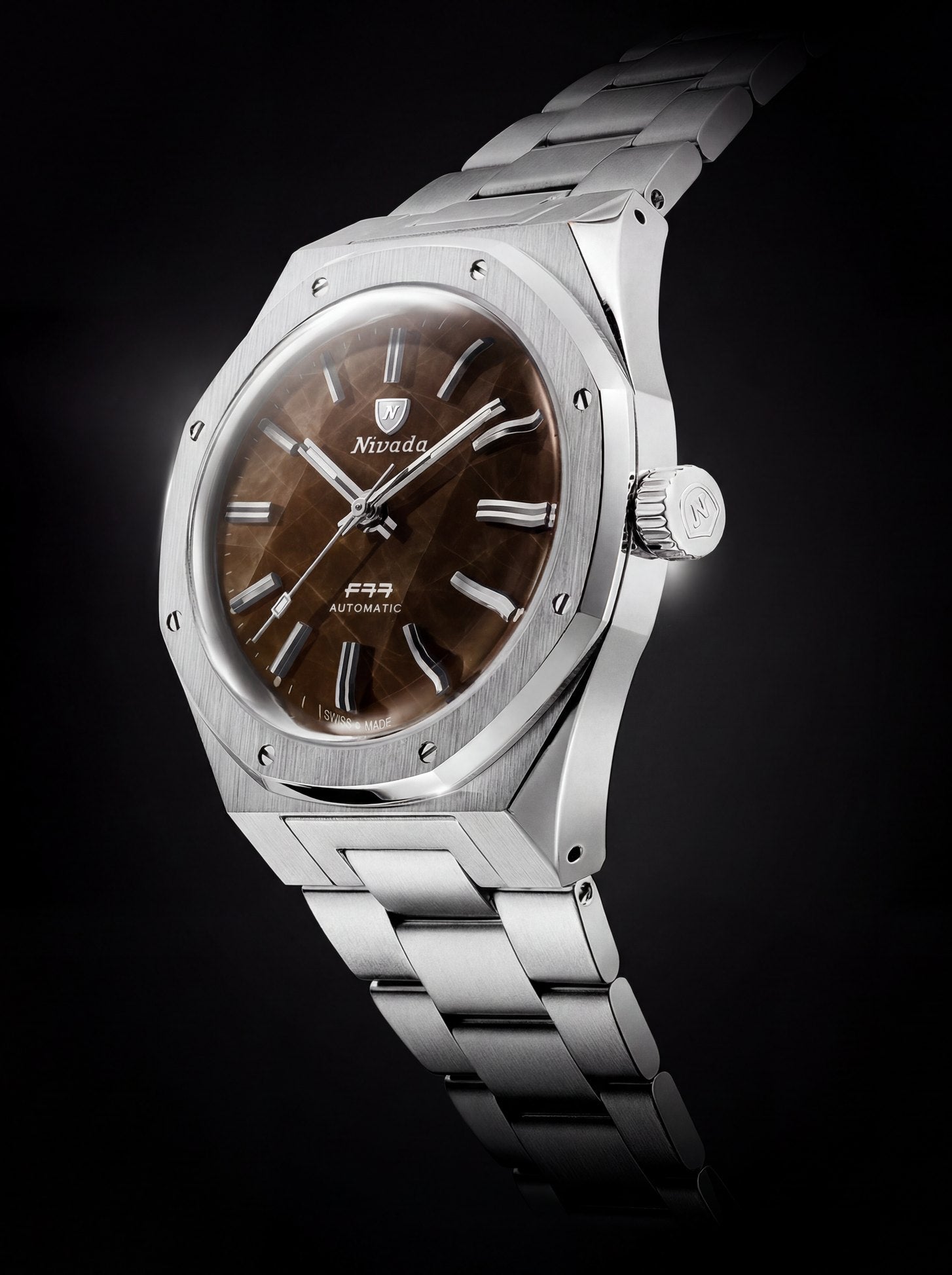 F77 MKII Smoky Quartz three-quarter view